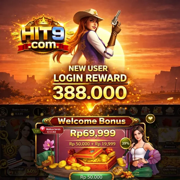 HIT9 Bonus Member Baru 100%